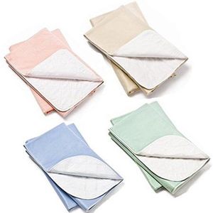 Careoutfit Wasbare bedkussens Stoelkussens/Incontinentie Kleine Onderpad - 18x24-4 Pack