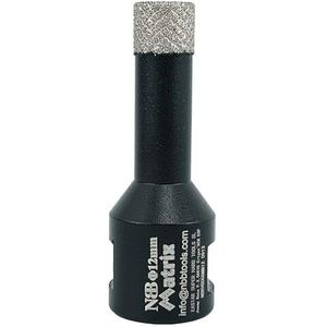 NBB Diamantboor, diamantfrees met M14, sorteren in de vorm van een diamantboorkroon voor boren in porselein, keramiek, tegels, graniet, marmer, natte droogslijper, voor haakse slijper (12 mm)