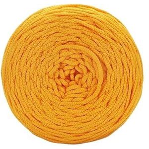 Handgeweven rond tapijt, 500 gram garentapijt voor interieurdecoratie (goud)