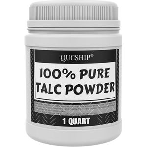 Qucship Ultra-zuiver, fijn talkpoeder, geurloos en zweetafvoerend talkpoeder, hoogwaardig talkpoeder voor industriële auto-industrie, smeermiddel, betaalbare talk verstuiver voor verf, coating, enz.