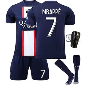 ZZD Voetbalshirt Paris 22-23 Home/Away Jersey PSG korte mouwen jersey shirt korte set met sokken volwassenen en kinderen voetbalshirt