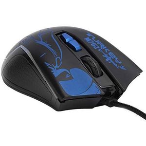 Bedrade muis, plug-and-play pc-gamingmuis Ergonomische USB 8-toetsen Desktop voor pc-computer voor laptop(m762 hardware macro blue)
