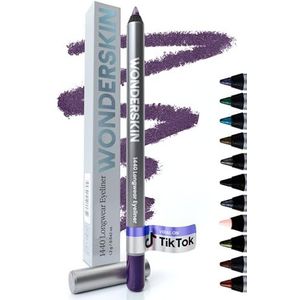 Wonderskin 1440 eyelinerstift, waterdicht, lange grip, paars, eyelinerpotlood (aubergine)