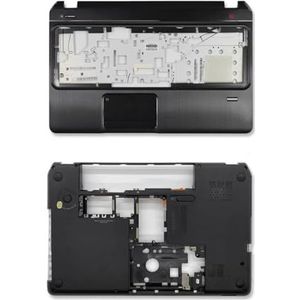 WANGHUIH LCD Back Cover Top Lid Palmsteun Case Bovenste Bodem Cover Behuizing Compatibel met HP Pavilion Envy M6 M6-1000 Serie (zwart C+D)
