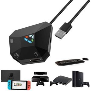 Queen.Y Toetsenbord Muis Converter Adapter voor N-Switch/PS3/PS4/Xbox One/Xbox 360
