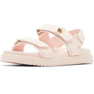 Steve Madden Meisjes Mona Platte Sandalen, lichtroze, 2 Little Kid