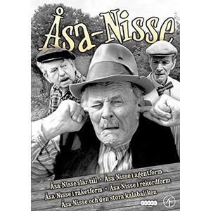 SF STUDIOS Asa - Nisse Box (5 DVD) / Asa Nisse slar tot igen, Asa Nisse i agentform, Asa Nisse i raketform, Asa Nisse och den stora kalabaliken, Asa Nisse i rekordform/Audio: Zweeds