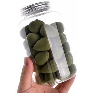 40 stuks Mini Kleine Make-Up Spons Schoonheid Ei Set Zachte Cosmetische Bladerdeeg Kussen Foundation Poeder Spons Nat en Droog Dual Beauty Tools (Color : 13)