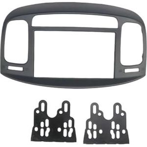 7 Inch Autoradio-fascia GPS MP5-stereospeler 2 DIN-hoofdunitpaneel Dashboardframe-installatie Voor HYUNDAI Voor Accent 2009 2010 2011 2012 Auto Fascia Radio Paneel