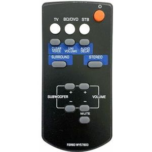 XINFUTE Nieuwe FSR60 geschikt voor Yamaha Sound Bar Afstandsbediening ATS-1010 YAS-101 YAS101BL WY57800