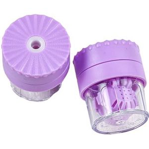 Contacten Lens Reiniging Tool Professionele Herbruikbare Camping Reizen Wandelen Lenzen Opslag Container Accessoires Paars, Paars, as description, als beschrijving