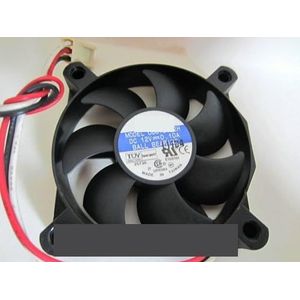 6cm C6010T12H 6010 12v 0.1a 3-draads CPU-koelventilator