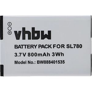 vhbw Batterij compatibel met Siemens Gigaset SL78H, SL610H Pro, SL780, SL785, SL788 draadloze vaste telefoon (800mAh, 3,7V, Li-Ion)