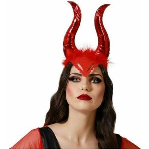 BigBuy Carnival rode hoofdband demon