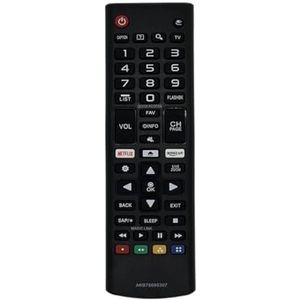 1 stuk ABS afstandsbediening AKB75095307 for LG Smart TV 433MHZ 2015 2016 2017 2018 2019 2020 2021 2022 2023