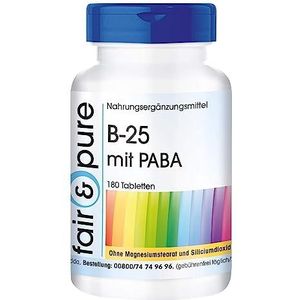 Fair & Pure® - Vitamine B tabletten met PABA - vegan - 180 tabletten