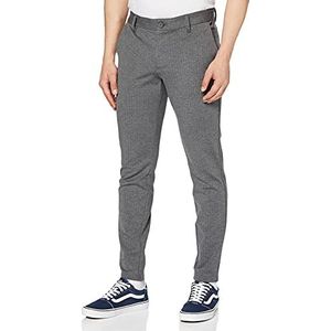 ONLY & SONS Herenbroek, grijs (medium grey melange), 36W x 32L