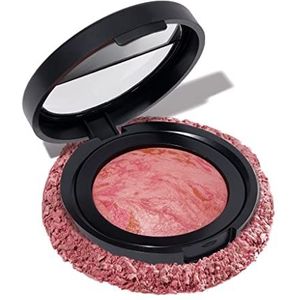LAURA GELLER Gebakken Blush-n-Brighten Gemarmerd Blush Poeder (Roze Botercrème) Romige, Lichtgewicht Blusher met Satijnen Afwerking
