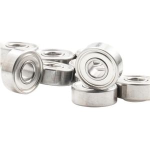 Fushi MR83 ZZ-lager 3 x 8 x 3 mm (10 stuks, MR83ZZ en MR83RS) voor high-speed videokaart voor motor, (MR83zz ABEC-5)