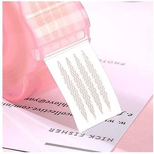 Jinggege Make-up Eyelid Sticker Invisible Fold Paste Stripe Adhesive Big Eyes Make-up Waterdichte dubbele ooglid tape tools (Color : Olive Shape)
