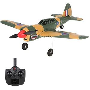 HUIOP XKS A220-P40 RC-vliegtuig Op afstand bestuurbare vliegtuigjager 4-kanaals 2,4 Ghz EPP-crashbestendig Eenvoudige bediening voor beginners Geweldig cadeau-speelgoed voor volwassenen of,Op afstand