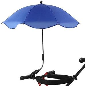 Kinderwagen Parasol | Kinderwagenparaplu met klem,Verstelbare uv-bescherming kinderwagen zonnescherm paraplu met klem, kinderwagenparaplu voor trolley strandstoel Xinme