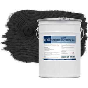 Wixx Steigerhoutbeits UV+ - 10L - Zwart