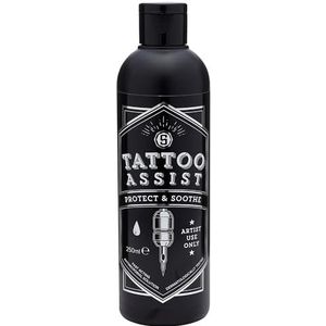 Tattoo Assist oplossing voor gebruik door kunstenaars, 250 ml reiniger voor de huidvoorbereiding met zeer zuivere hypochlorous voor koelen en verlichten, pre-tattoo-reiniger voor alle huidtypes