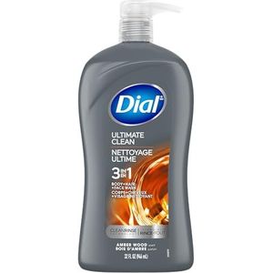 Dial for Men Ultimate Clean Hair + Body Wash, 950 ml