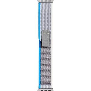 BIGBEN CONNECTED Trail Apple Watch armband 38/40/41 mm, grijs/blauw