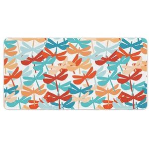 Dragonfly Mode Bureau Muismat Antislip Gaming Muismat Accessoires Decor 30x60cm