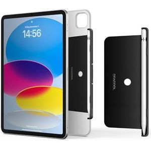 Dracool Pencil pennenhouder voor Apple Pencil 1e /2e generatie, compatibel met Magic Keyboard, Smart Keyboard Folio en andere magnetische hoezen (potlood lengte binnen 176 mm) - zwart