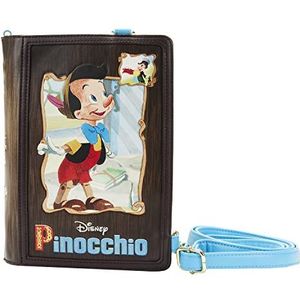 Loungefly Disney Classic Books Pinocchio Rugzak, Meerkleurig, Eén maat