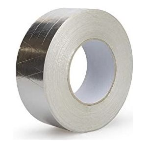 STERR - Sterk versterkte aluminium tape Aluminiumfolie tape zilver 50 mm X 50 m