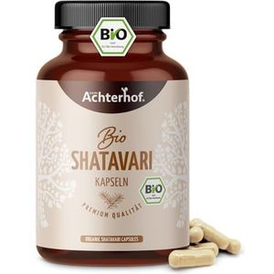 Shatavari - Capsules - Bio - 160 stuks - 500 mg per capsule - Veganistisch
