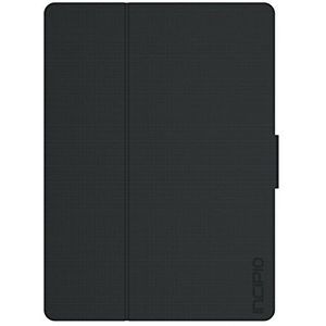 Incipio Clarion Folio beschermhoes voor Apple 12,9 ""iPad Pro - zwart/transparant [sta-functie | wake/slaapfunctie | transparante achterkant | nylon cover] - IPD-381-BLK