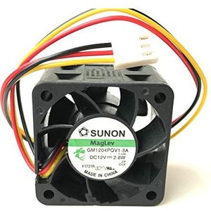 N / A Cooling Fan GM1204PQV1-8A, server cooler fan GM1204PQV1-8A 12V 2.8W, inverter koelventilator voor 4cm 2-draad
