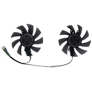 Videokaartventilator, grafische koeler, FD8015H12S, 2 stuks/set, voor Gainward GTX1050 Ti 4G, voor SOYO voor GTX 1060 5G S1