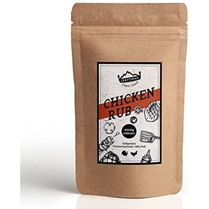 Craftsman Chicken Rub 750 g | BBQ Rub voor kip | 100% natuurlijk | Premium grillspecerij | Droge marinade voor gevogelte | Kruidenmix voor het grillen | Chicken Dry Rub | voor het marineren van vlees