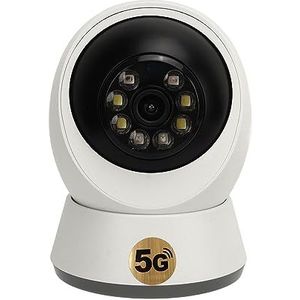 Beveiligingscamera, 2-weg ABS metalen bewegingsdetectie lamp beveiligingscamera voor thuis (EU-stekker)