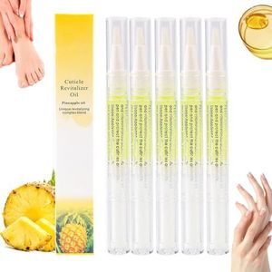 Nagels Voedzame Groei Olie, Stralende Nail Groei Olie, Verjonging Nail Groei Olie, Cuticle Oil Pen, Nail Nutritional Oil Pen Vloeistof, Nail Care Pen voor Hydrateren Versterken Brighten(Pineapple-5