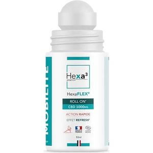 Roll On CBD 1000 mg koud effect Bio COSMOS® 50 ml HexaFLEX®