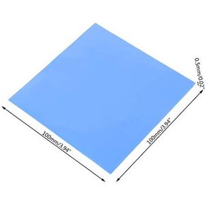 YUGSHNKFC 100mmx100mmx0.5mm 1Sheet/100PCS Thermische Pad GPU CPU Heatsink Koeling Geleidende