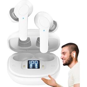 Gmokluytw Taalvertaler Oordopjes - Online Voice Translator Oordopjes - Draadloos, Instant Reactie, Draadloze Vertaling Oordopjes Voor 74 Talen En Accenten