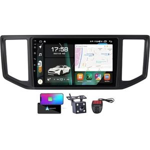 Android 13 Dubbel DIN autoradio voor Volkswagen Crafter 2017-2021-GPS Navi | Gratis achteruitrijcamera| 10 inch Scherm met Carplay Android Auto/FM RDS DAB/Bluetooth/SWC/DSP Stereo(NF-5)