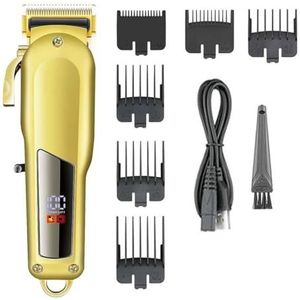Tondeuses voor mannen, tondeuse tondeuse voor mannen haarsnijmachine baardtrimmer professionele draadloze kapselmachine oplaadbare