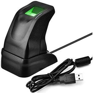 USB-vingerafdruklezer Vingerafdrukverificatie Vingerafdruklezer Sensor Vingerafdrukverzameling voor pc Home Office Groen licht