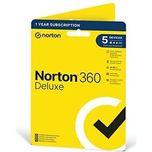 Norton - 360 Deluxe 5 apparaten 1 jaar