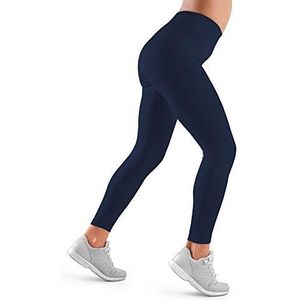 Farmacell 609H (Blauw, M) Sportlegging Dames Fitness Yoga Gym Hardlopen en Joggen - Stretchstof - Thermoregulator Warm in de Winter en Ademend in de Zomer