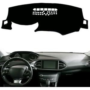 PUCHEN - Auto Dashboard Cover Anti-kras Dash Cover Interieur Dash Covers LHD - geschikt voor Peugeot 308GTI 308 308SW 308GTI 2014 2015 2016 2017 2018 2019 2020